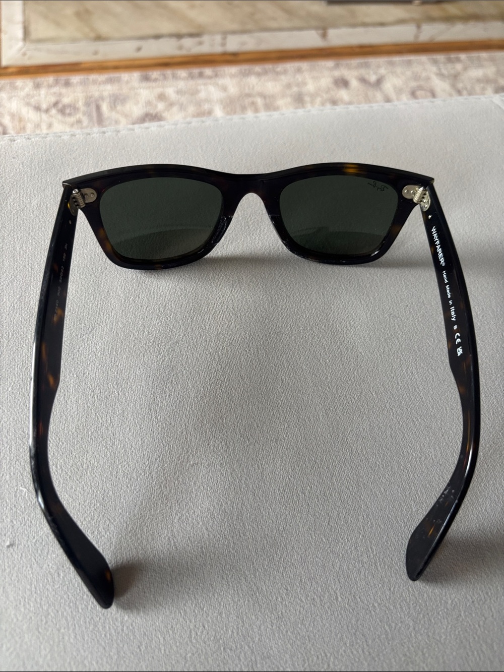 Ray-Ban Wayfarer Tortoiseshell Sunglasses - Picture 2 of 5